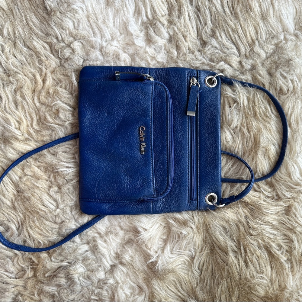 Calvin Klein Navy Blue Crossbody Bag